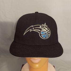 New Era 9fifty NBA Orlando Magic Hat Black Silver & Blue Snapback